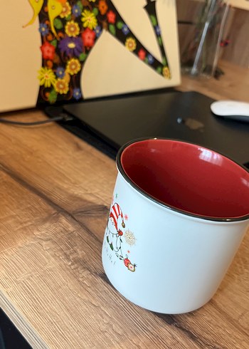 Yılbaşı temalı kupa - Görsel 4