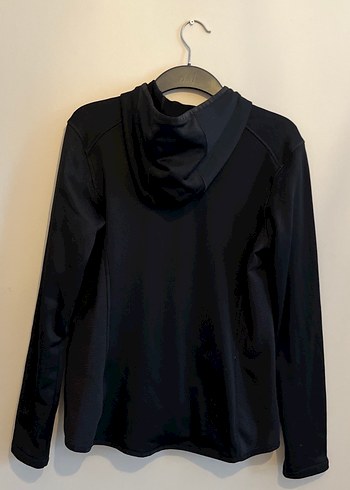 Fermuarlı Siyah Kadın Spor Ceket - Görsel 7