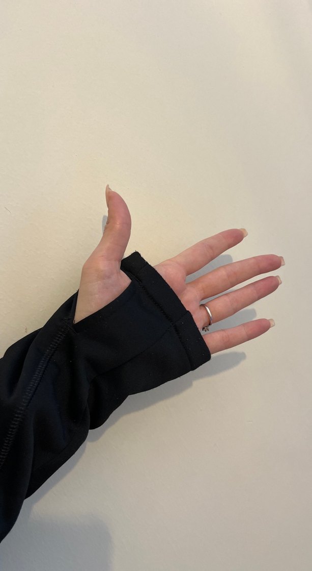 Fermuarlı Siyah Kadın Spor Ceket - Görsel 5