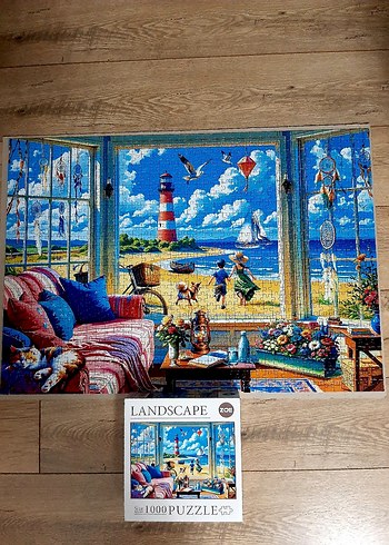 ZOE 1000 Parça Manzara Puzzle