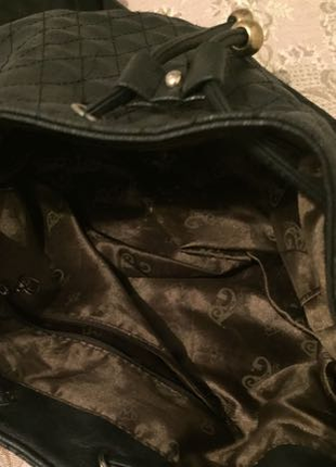 Markasız Ürün Ağzı büzgülü siyah kapitone çanta