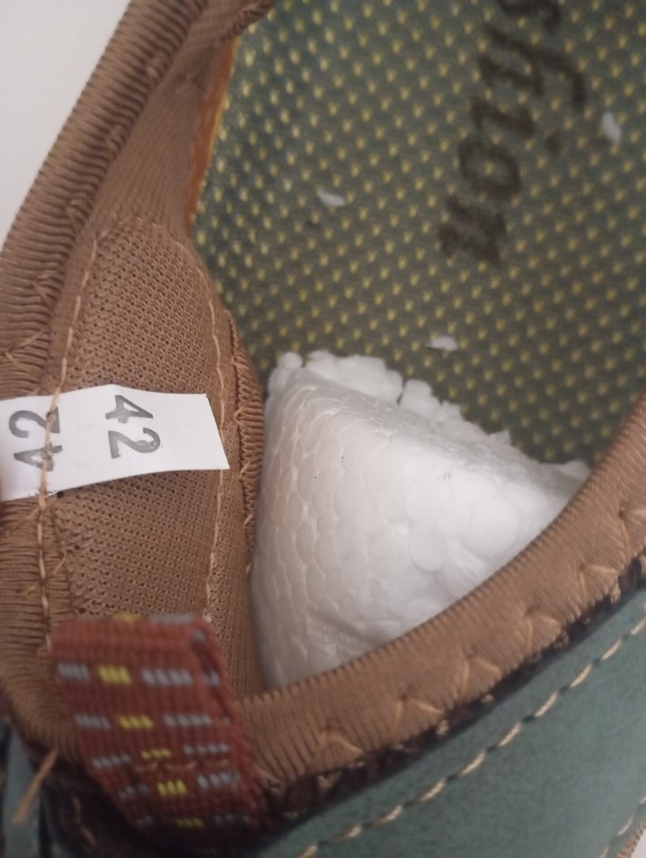 Erkek Yeşil Yılan Desenli Bohem Sandalet - Görsel 2