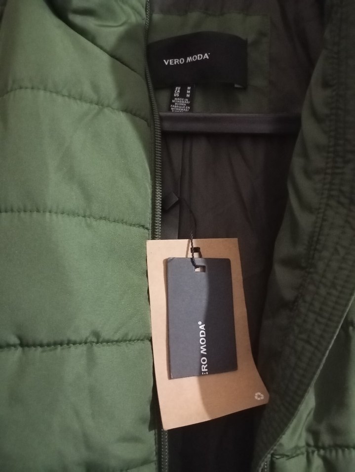 yesıl mont - Görsel 2