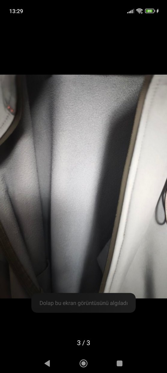 Gri Fermuarlı Erkek Spor mont ceket - Görsel 3