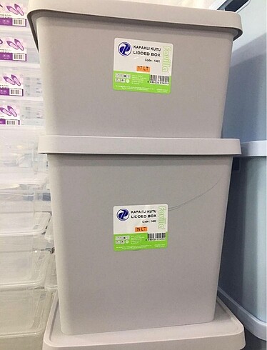 26 litre Kapaklı kutu