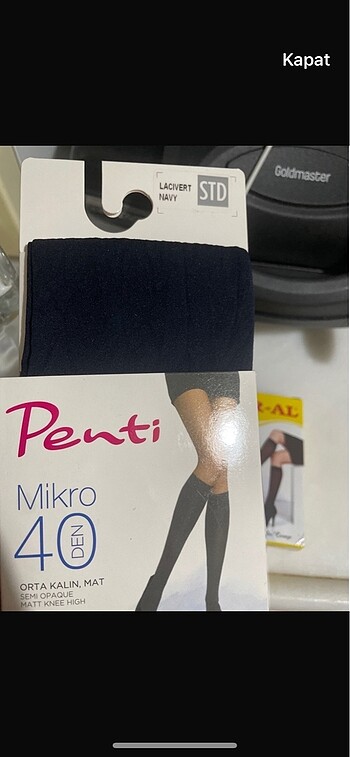 Penti Opak diz altı çorap