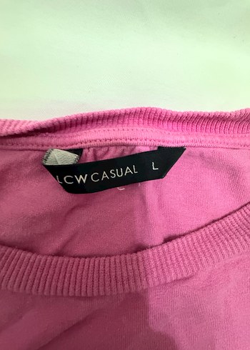 Kadın Pembe Gri Renk Bloklu Sweatshirt - Görsel 2