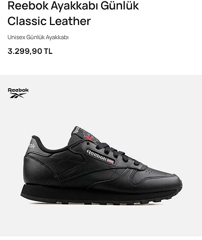 Reebok ayakkabı