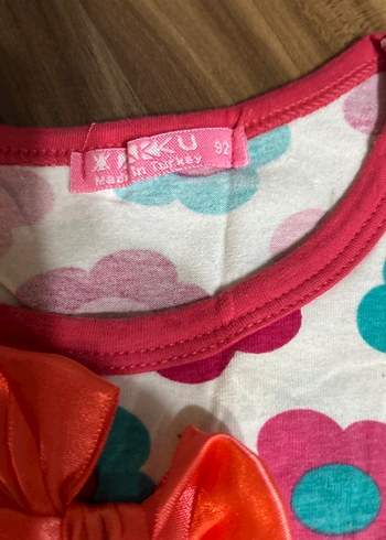 Kız Çocuk Renkli Fırfırlı Kolsuz Elbise - Görsel 2