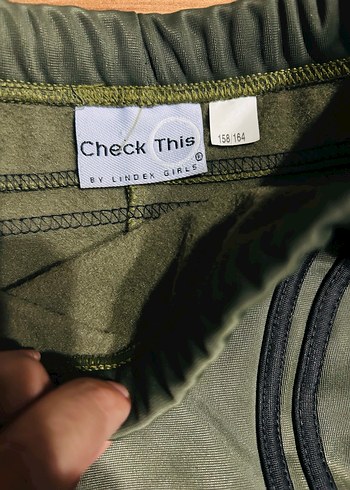 Yeşil Parlak Midi Spor Etek - Görsel 3