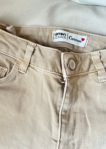 Bej Kadın pantolon - Görsel 3