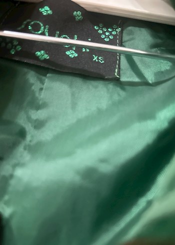 Yeşil Fermuarlı Kadın Ceket - Görsel 3