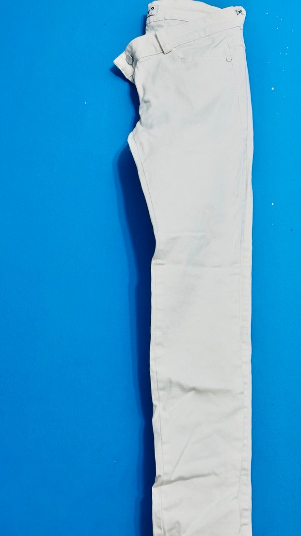 Kadın Beyaz kot - Görsel 2