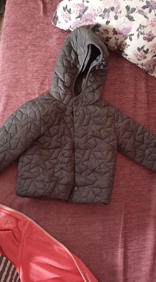 Primark Cares 9-12 Ay Bebek Ceketi - Gri - Görsel 3