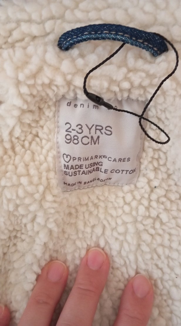 Bej Tüylü Erkek Çocuk Kabanı, 2-3 Yaş - Görsel 2