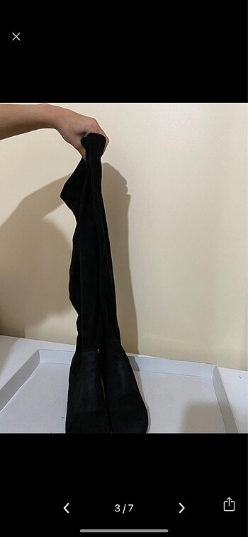 38 Beden H&M kumaş çorap bot