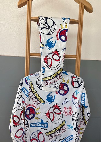 Renkli Baskılı Çocuk pijama - Görsel 2