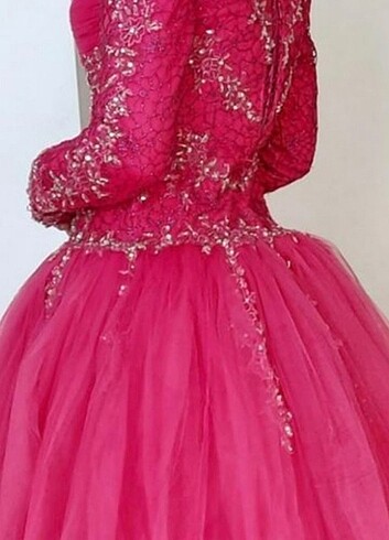 Diğer KINA ELBİSESİ PEMBE