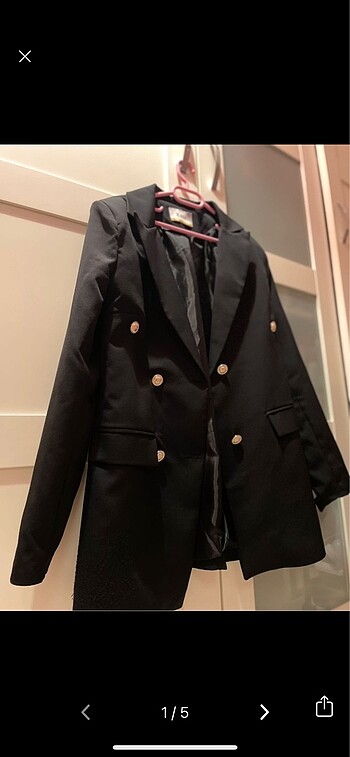 Blazer Ceket Siyah