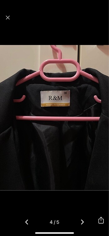 38 Beden siyah Renk Blazer Ceket Siyah