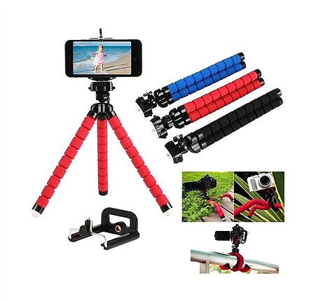 Büyük Boy Ahtapot Selfie Tripod