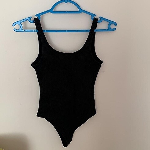pull&bear siyah askili bodysuit