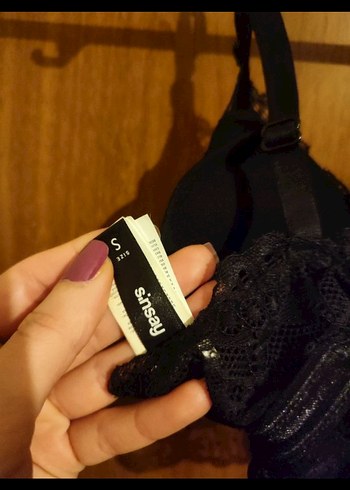 Sinsay Siyah dantelli bralet - Görsel 4