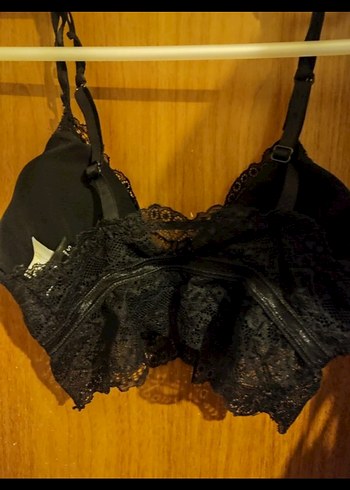 Sinsay Siyah dantelli bralet - Görsel 3