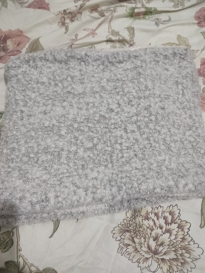 Gri Kadın Kürklü Yumuşak boyunluk(atkı) - Görsel 2