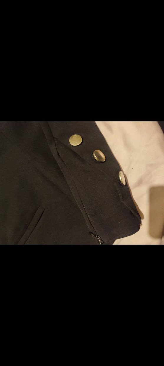 Kristen Que marka siyah şort - Görsel 4