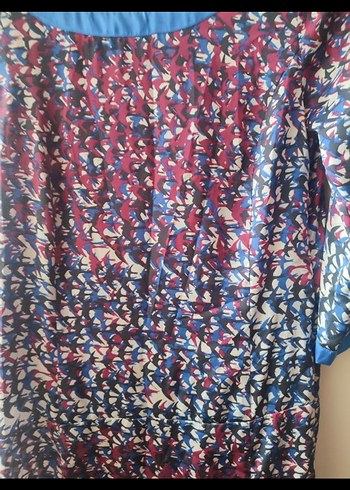 maxi boy sisley elbise - Görsel 2