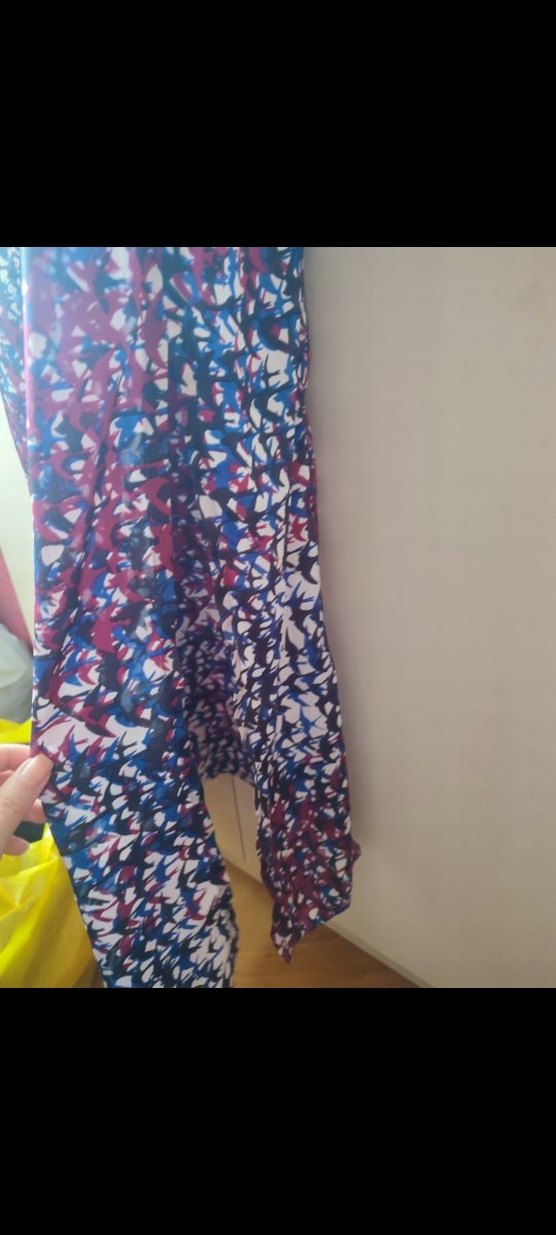 maxi boy sisley elbise - Görsel 5