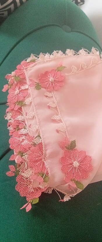 İğne oyası namaz örtüsü - Görsel 2