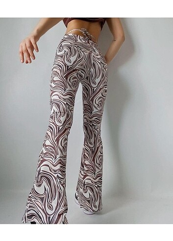 İspanyol Paça Tayt pantalon