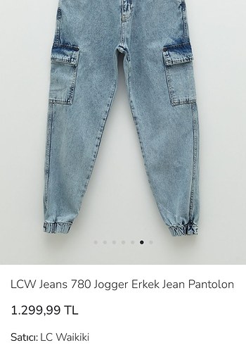 LCW Jeans Erkek Jogger Jean Pantolon