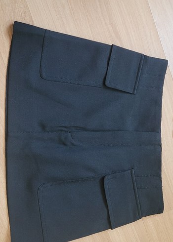 Zara zara Siyah Mini Etek a kesim