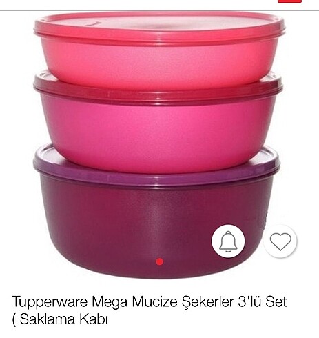 Tupperware mega şeker
