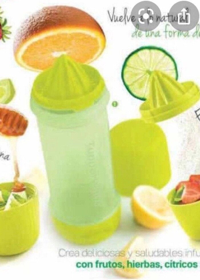 Tupperware detoks şişesi - Görsel 2