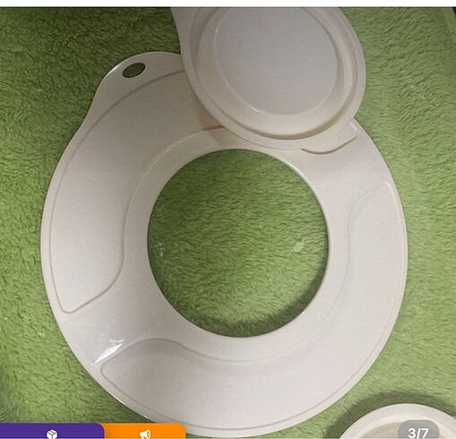 Tupperware sıçratmaz kapak