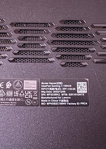 Lenovo Ideapad Gaming 3 3050Ti 165Hz Laptop - Görsel 8