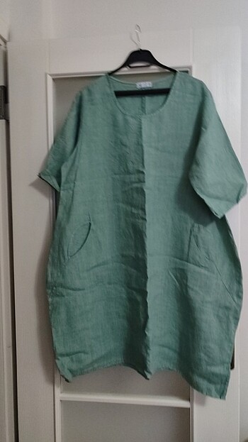 H&M Keten elbise