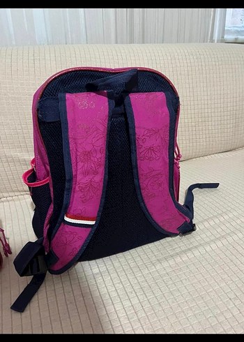 Beden Renk polo marka Koyu Pembe Çocuk Okul Çantası ve Beslenme Çantası