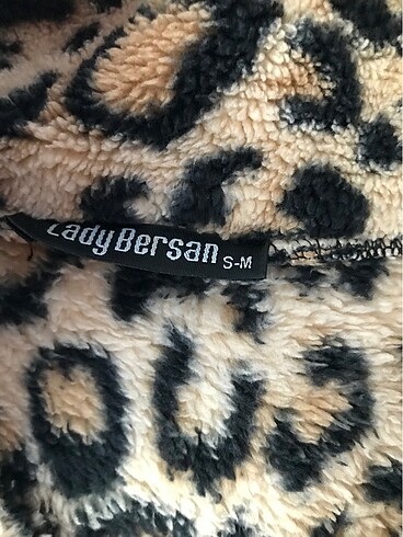 Bershka Leopar desenli yün sweatshirt
