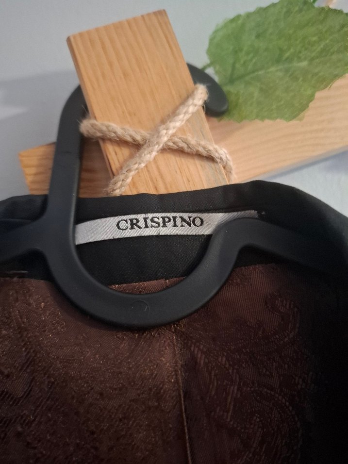 crispino Erkek Düz Kesim Kruvaze Ceket - Görsel 3