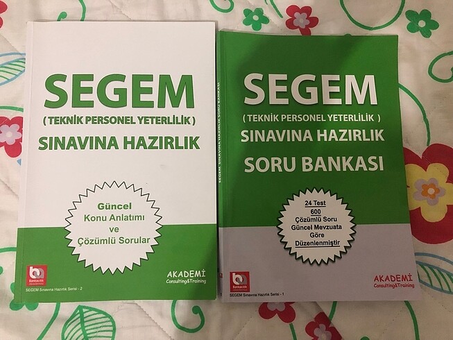 Segem konu anlatım ve test kitabı