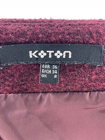 36 Beden çeşitli Renk Koton Mini Etek %70 İndirimli.