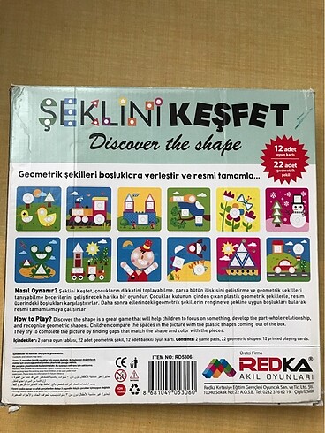 Beden Eğitici oyuncak
