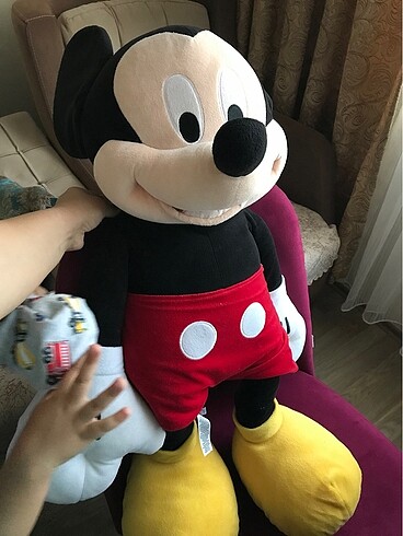Beden Mıckey mouse peluş buyuk boy