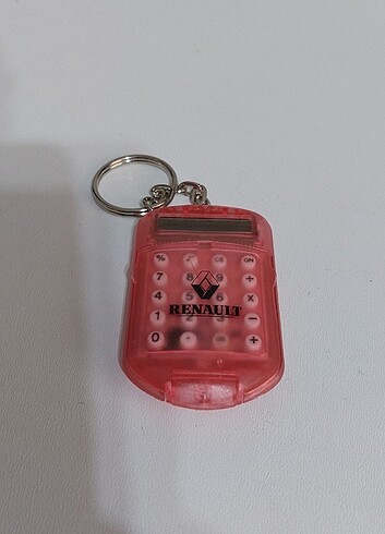 Renault Anahtarlik Hesap Makinesi