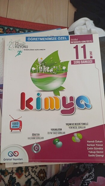 11. SINIF KİMYA SORU BANKASI ORBİTAL YAYINLARI 